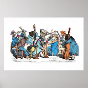 MUSICAL LANGUAGE ANIMAL FARM ORCHESTRA POSTER