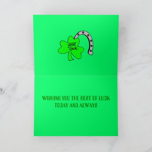 Musical Leprechauns Karte (Innenseite)