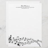 Musical Letterhead Briefbogen (Vorne/Hinten)