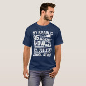 Musical Lover Brain 95 Broadway Show funny T-Shirt (Vorne ganz)