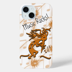 Musical Merrymaker Kokopelli mit musikalischen Bem Case-Mate iPhone Hülle