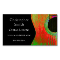 Musical Modern Guitar Abstrakt