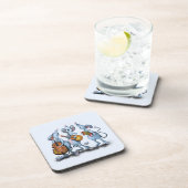 Musical Mouses Funny Untersetzer (Rechte Seite)