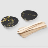 Musical Note Luxuriöses elegantes Design Fächer (Non-assembled)