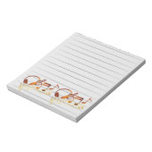 Musical Notepad Notizblock (Rotiert)