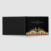 Musical Notes and Clef Gästebuch (Voll)