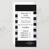 Musical Notes Birthday (Vorne/Hinten)