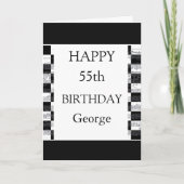 Musical Notes Birthday Karte (Vorderseite)