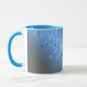 Musical Notes Blue Moon Tasse (Links)