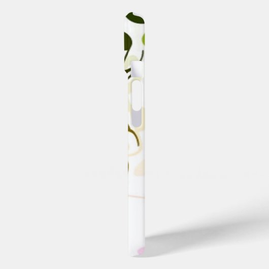 Musical Notes iPhone 15 case (Rückseite / Links)