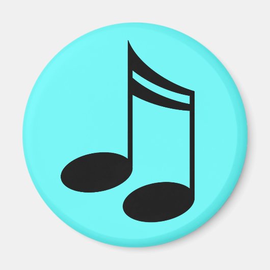 Musical Notes Music Gift Magnet (Vorne)