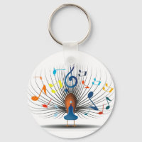 Musical Notes Peecock