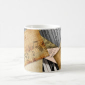 Musical Notes Piano Sheet Music Kaffeetasse (Mittel)