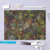 Musical Notes Seidenpapier (Handwerk)