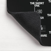 Musical Notes Symbol Definition Humor Funny Christ Mousepad (Ecke)