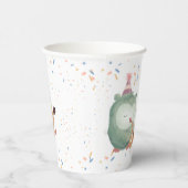 Musical Owls Paper Cup Pappbecher (Rechts)