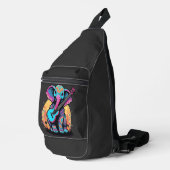 Musical Pachyderm Crossbody Bag (Rechte Ecke)