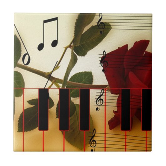 Musical Panio Keys Fliese (Vorderseite)