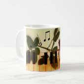 Musical Panio Keys Kaffeetasse (Vorderseite Links)