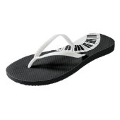 Musical Piano Keyboard Music Teacher Singer Badesandalen (Schrägansicht)