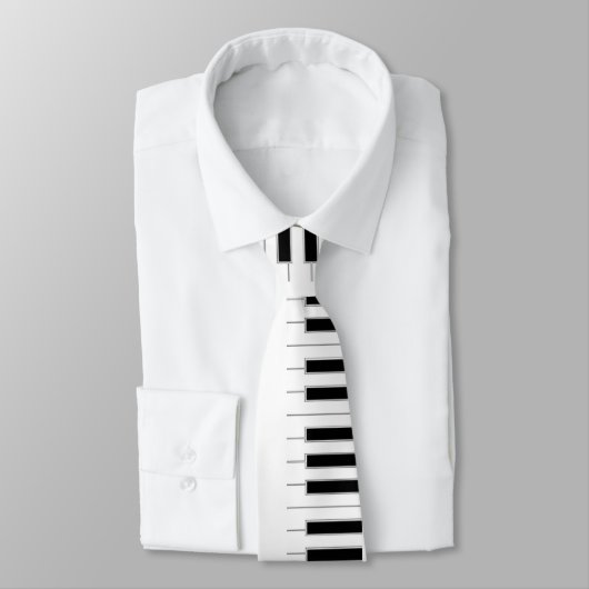 Musical Piano Keys Krawatte (Gebunden)