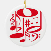 Musical Red Ornament (Hinten)
