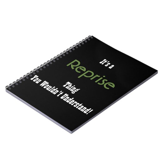 Musical Reprise Journal Notizblock (Linke Seite)