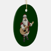 Musical Santa Claus spielen Weihnachtslieder Keramikornament (Rechts)