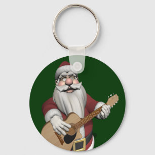Musical Santa Claus spielen Weihnachtslieder Schlüsselanhänger
