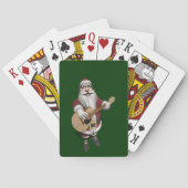 Musical Santa Claus spielen Weihnachtslieder Spielkarten (Rückseite)