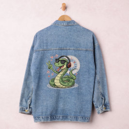 Musical Snake Vibes Jeansjacke