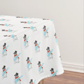 Musical Snowmans Tablecloth Tischdecke (Beispiel)