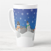Musical Snowmen Milchtasse (Linke Ecke)