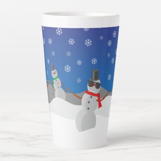 Musical Snowmen Milchtasse (Vorderseite)