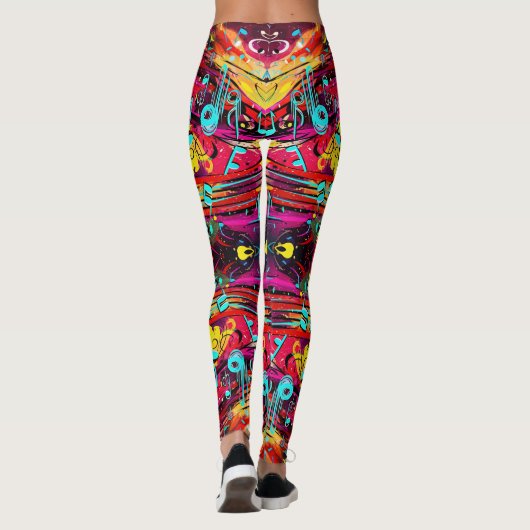 Musical Storm Leggings - Cool (Rückseite)