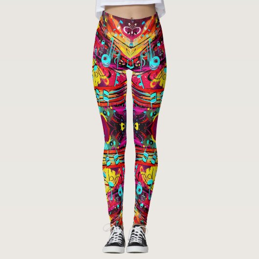 Musical Storm Leggings - Cool (Vorderseite)
