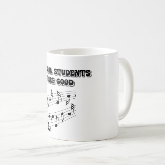 Musical Students Kaffeetasse (VorderseiteRechts)