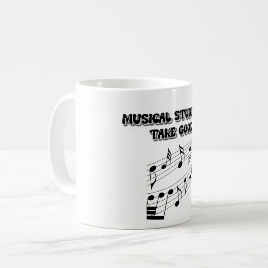 Musical Students Kaffeetasse (Vorderseite Links)