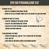 Musical Symphony Black und Tan Piano Rucksack