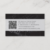 Musical Symphony Notes Song Singartist Visitenkarte (Rückseite)