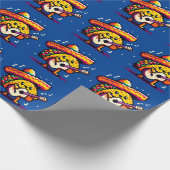 Musical Taco - Funny Pixel Art Mariachi Design Geschenkpapier (Ecke)