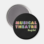 Musical Theater Enough Said Magnet (Vorderseite/Rückseite)