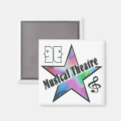 Musical Theater Magnet (Vorderseite/Rückseite)