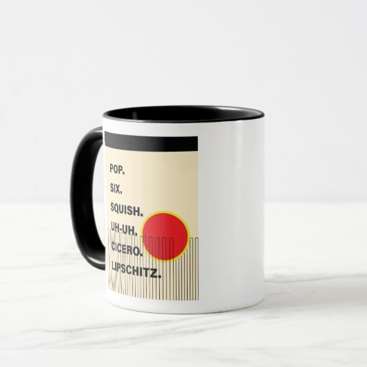 Musical Theater Tasse - Chicago (Vorderseite Links)