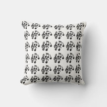 Musical Throw Pillow