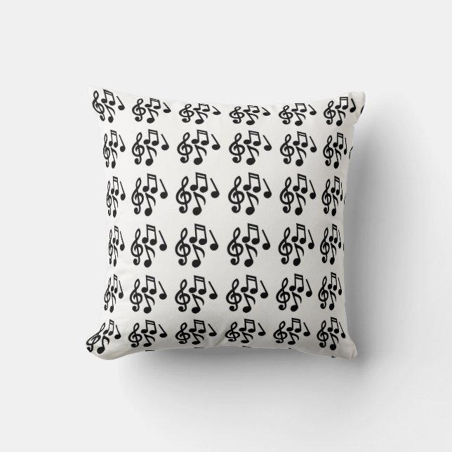 Musical Throw Pillow Kissen (Vorderseite)