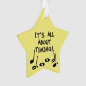 Musical Timing Ornament (Vorderseite)