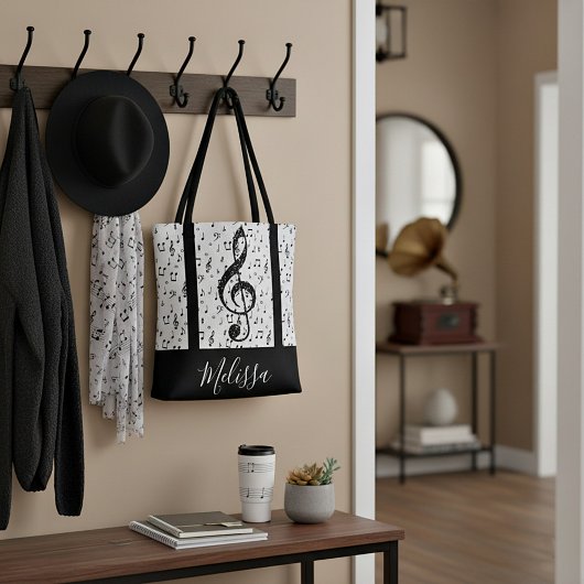 Musical Tote Bag Tasche