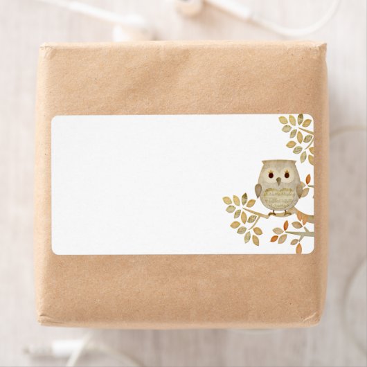 Musical Tree Owl Label (Insitu)