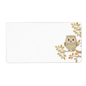 Musical Tree Owl Label (Vorne)